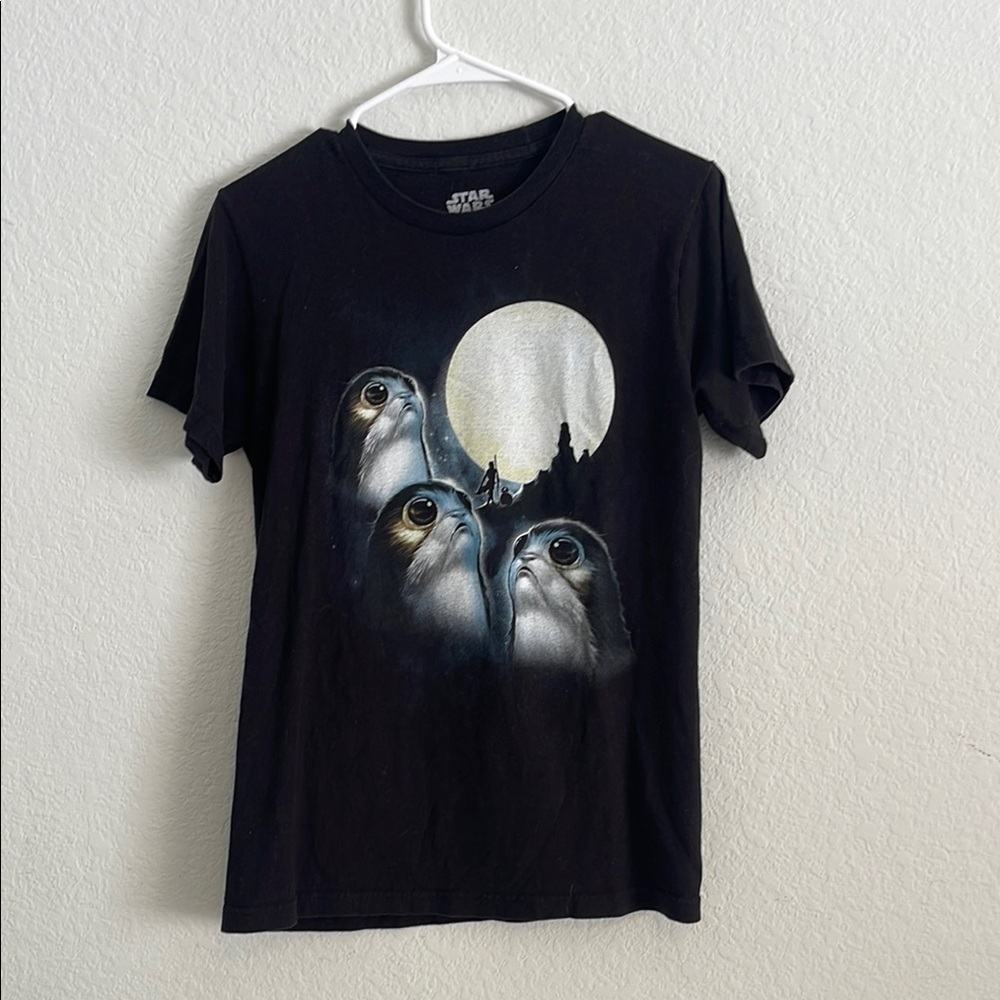 Star Wars Black Porg Shirt